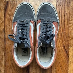 Vans Golden Coast Old Skool Skate Sneaker in Rust/Smoked Pearl Size 7